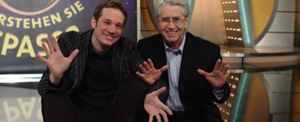 Frank Elstner und Simon Pierro